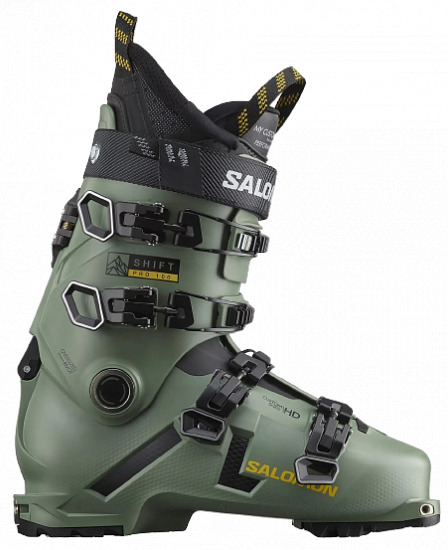 Горнолыжные ботинки Salomon Shift Pro 100 AT GW Oilgr/Bk/So - Фото 1 большая