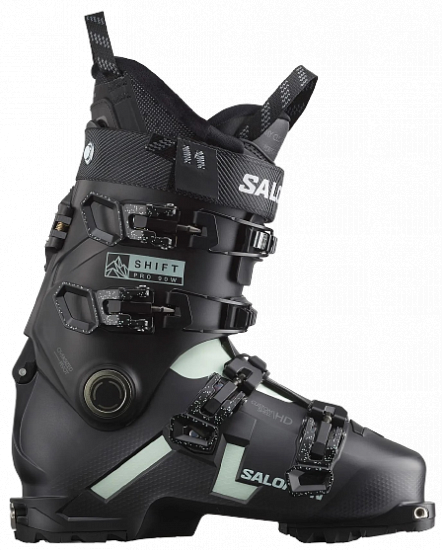 Горнолыжные ботинки женские Salomon Shift Pro 90 AT GW Bk/White M - Фото 1 большая