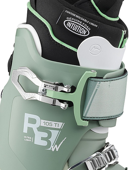Горнолыжные ботинки женские Roxa R3 105 W TI I.R. GW Tg Mint/Sage/Sage - Фото 3 большая