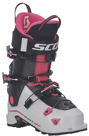 Горнолыжные ботинки женские Scott Celeste White/Pink - Фото 2 большая