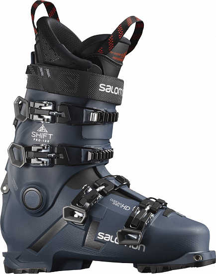 Горнолыжные ботинки Salomon Shift Pro 100 AT Petrol Bl/B - Фото 1 большая