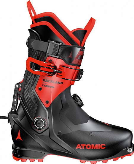 Горнолыжные ботинки Atomic Backland Carbon Black/Red - Фото 1 большая