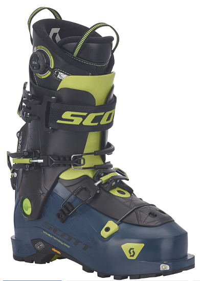 Горнолыжные ботинки Scott Cosmos Pro Blue/Black - Фото 2 большая