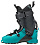 Горнолыжные ботинки женские Scarpa Gea Emerald/Black - Фото 3 малая