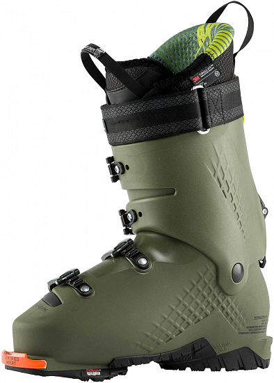 Горнолыжные ботинки мужские Rossignol Alltrack Pro 130 Gw Khaki Green - Фото 4 большая
