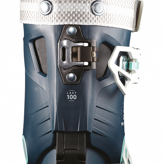 Горнолыжные ботинки женские Salomon QST PRO 90 TR Petrol Bl/Bk - Фото 3 большая