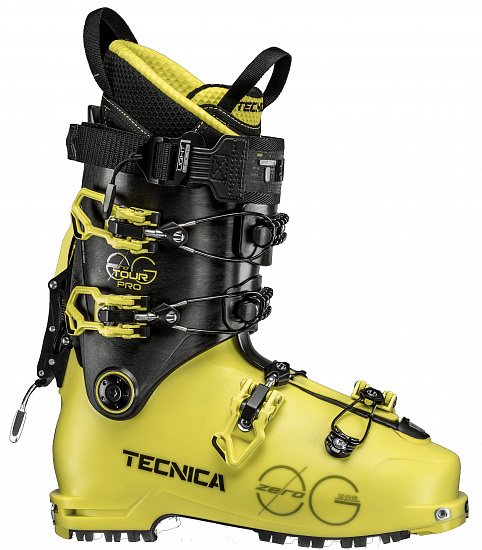 Горнолыжные ботинки Tecnica Zero G Tour Pro  Bright Yellow/Black - Фото 1 большая