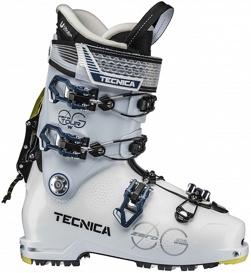 Горнолыжные ботинки женские Tecnica Zero G Tour White-Ice - Фото 1 большая