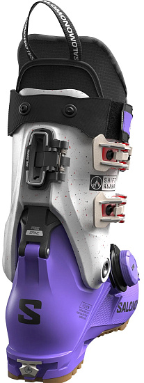 Горнолыжные ботинки женские Salomon Shift Alpha Boa 115 Ul Vio/Black/Black - Фото 7 большая