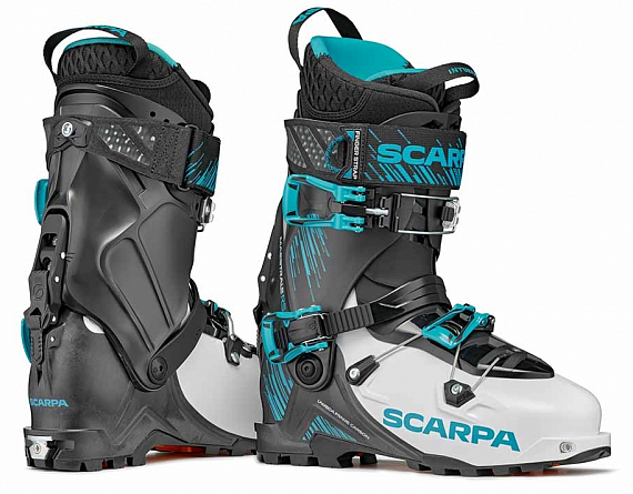 Ботинки Scarpa Maestrale RS White/Black/Azure - Фото 2 большая
