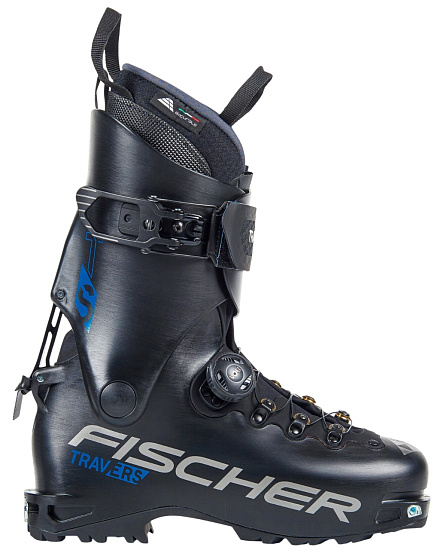 Горнолыжные ботинки Fischer Travers Ts Black/Black - Фото 1 большая