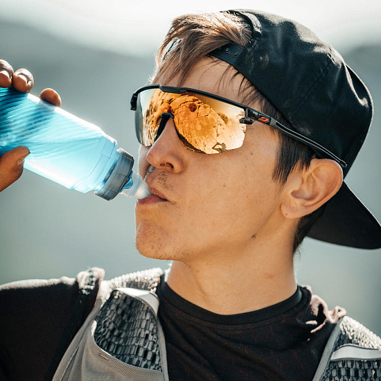 Очки Julbo Ultimate Black/Red/Reactiv Performance 1-3 Laf - Фото 4 большая