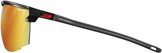 Очки Julbo Ultimate Black/Red/Reactiv Performance 1-3 Laf - Фото 5 большая