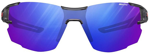 Очки Julbo Aerolite Transluscent Black/Black/Reactiv Performance 1-3 Hc - Фото 2 большая