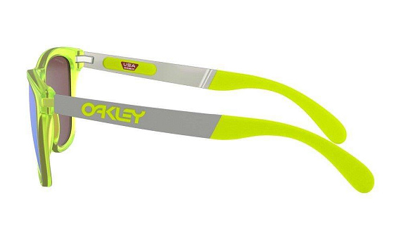 Очки Oakley Frogskins Mix Matte Uranium/Prizm Sapphire - Фото 4 большая