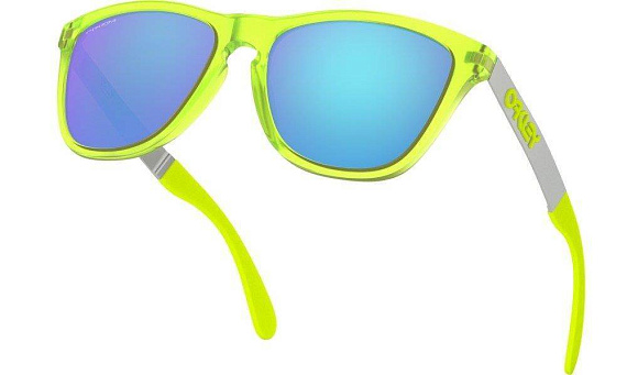 Очки Oakley Frogskins Mix Matte Uranium/Prizm Sapphire - Фото 5 большая