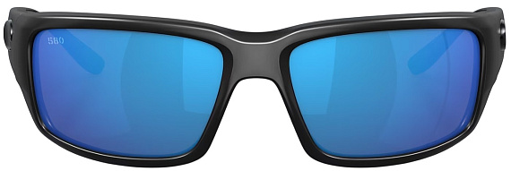 Очки Costa Fantail 580 GLS Medium Blackout/ Blue Mirror Glass-W580 - Фото 2 большая