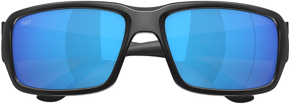 Очки Costa Fantail 580 GLS Medium Blackout/ Blue Mirror Glass-W580 - Фото 5 большая