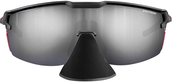 Очки Julbo Ultimate Cover Black/Matt Fluo Orange Spectron 4 - Фото 4 большая