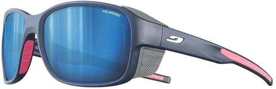 Очки Julbo Monterosa 2 Matt Dark Blue/Pink/White Spectron 3 Polarized - Фото 1 большая