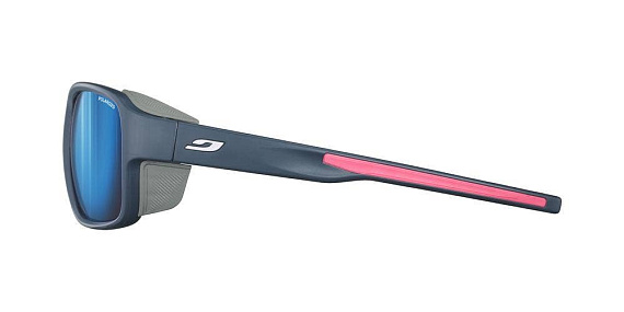 Очки Julbo Monterosa 2 Matt Dark Blue/Pink/White Spectron 3 Polarized - Фото 3 большая