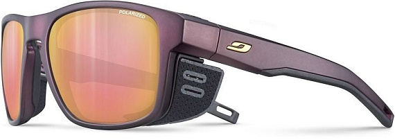 Очки Julbo Shield M Spectron 3 Polarized Burgundy/Gold - Фото 1 большая