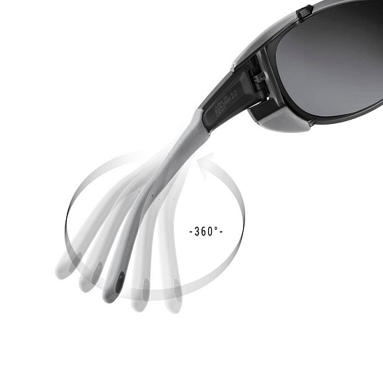 Очки Julbo Explorer 2.0 Matt Gray/Green Reactiv - Фото 7 большая