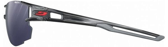 Очки Julbo Aerolite Shiny Translucent Gray/Black - Фото 2 большая