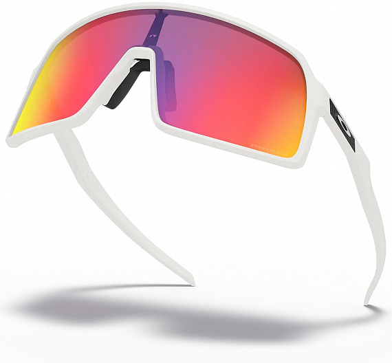 Очки Oakley Sutro Matte White/Prizm Road - Фото 5 большая