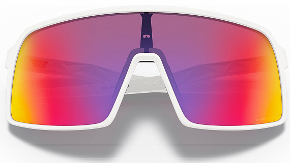 Очки Oakley Sutro Matte White/Prizm Road - Фото 6 большая