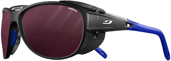 Очки Julbo Explorer 2.0 Black Tryearslu/Blue/White Reactiv 0-4 Hc - Фото 1 большая