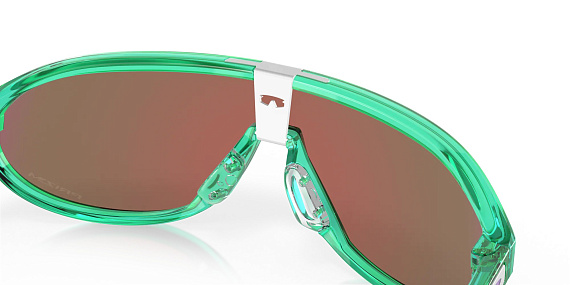 Очки Oakley CMDN Translucent Celeste/Prizm Violet - Фото 4 большая