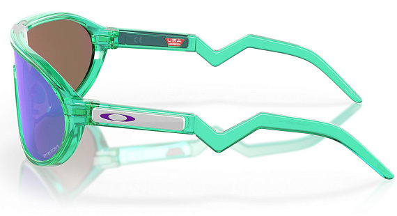 Очки Oakley CMDN Translucent Celeste/Prizm Violet - Фото 8 большая