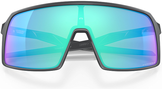 Очки Oakley Sutro Matte Carbon/Prizm Sapphire - Фото 6 большая