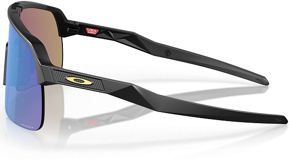 Очки Oakley Sutro Lite Matte Black Gold/Prizm Sapphire - Фото 2 большая