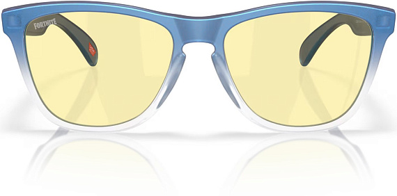Очки Oakley X Fortnite Frogskins Mtt Cyn/Blu/Clr Shft Fade/Prizm Gaming - Фото 2 большая