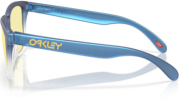 Очки Oakley X Fortnite Frogskins Mtt Cyn/Blu/Clr Shft Fade/Prizm Gaming - Фото 3 большая