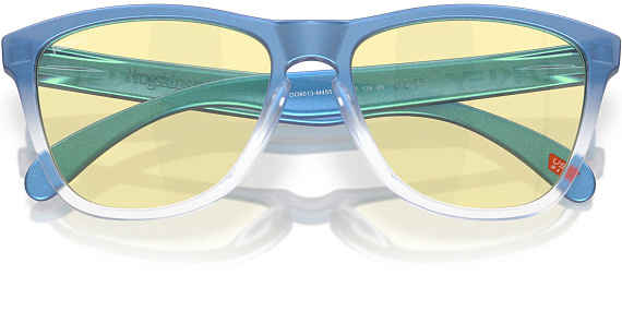 Очки Oakley X Fortnite Frogskins Mtt Cyn/Blu/Clr Shft Fade/Prizm Gaming - Фото 5 большая