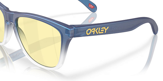 Очки Oakley X Fortnite Frogskins Mtt Cyn/Blu/Clr Shft Fade/Prizm Gaming - Фото 6 большая