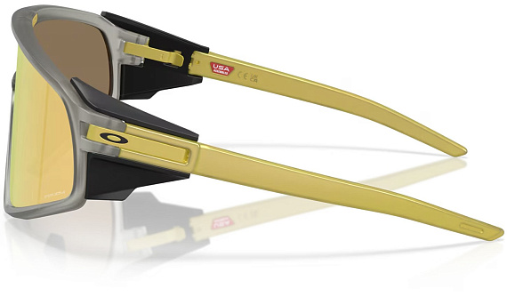 Очки Oakley Latch Panel Matte Grey Ink/Prizm 24K - Фото 3 большая