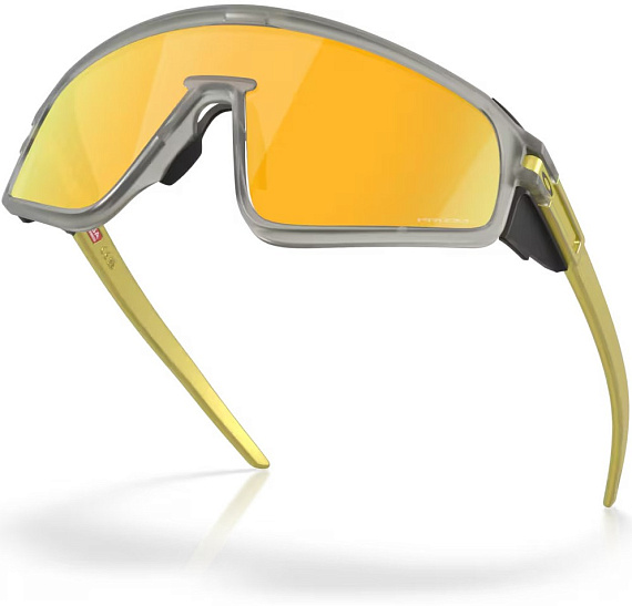 Очки Oakley Latch Panel Matte Grey Ink/Prizm 24K - Фото 6 большая