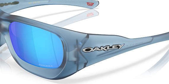 Очки Oakley De Soto Matte Trans Stonewash/Prizm Sapphire - Фото 6 большая