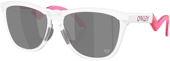 Очки Oakley X Fortnite Frogskins Hybrid Matte White/Prizm Black - Фото 1 большая