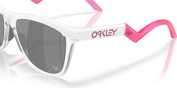 Очки Oakley X Fortnite Frogskins Hybrid Matte White/Prizm Black - Фото 6 большая