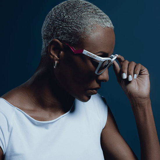 Очки Oakley X Fortnite Frogskins Hybrid Matte White/Prizm Black - Фото 10 большая