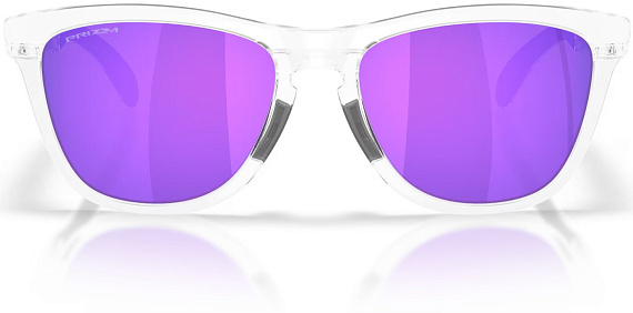 Очки Oakley Frogskins Range Xl Matte Clear/Prizm Violet - Фото 2 большая