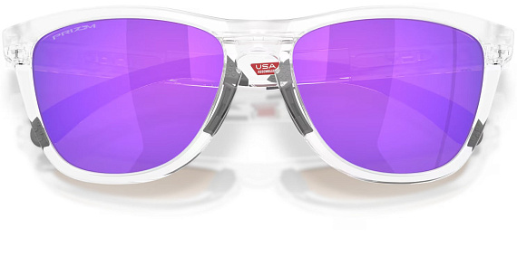 Очки Oakley Frogskins Range Xl Matte Clear/Prizm Violet - Фото 5 большая