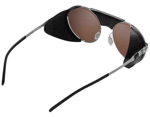 Очки WhiteLab Trail S3 Silver/Silver/Black - Фото 3 большая