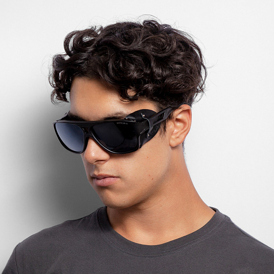 Очки WhiteLab Evermont S4 Black/Black/Black - Фото 7 большая