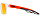 Очки WhiteLab Drift Mineral White/Orange - Фото 4 малая